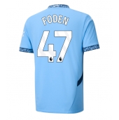 Manchester City Phil Foden #47 Replika Hjemmedrakt 2024-25 Kortermet