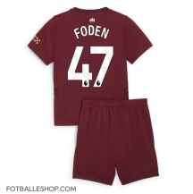 Manchester City Phil Foden #47 Replika Tredjedrakt Barn 2024-25 Kortermet (+ bukser)