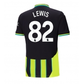 Manchester City Rico Lewis #82 Replika Bortedrakt 2024-25 Kortermet