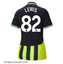 Manchester City Rico Lewis #82 Replika Bortedrakt Dame 2024-25 Kortermet