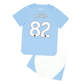 Manchester City Rico Lewis #82 Replika Hjemmedrakt Barn 2023-24 Kortermet (+ bukser)