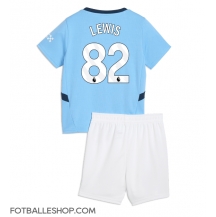 Manchester City Rico Lewis #82 Replika Hjemmedrakt Barn 2024-25 Kortermet (+ bukser)