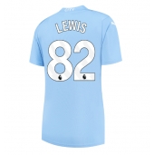 Manchester City Rico Lewis #82 Replika Hjemmedrakt Dame 2023-24 Kortermet