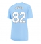 Manchester City Rico Lewis #82 Replika Hjemmedrakt Dame 2023-24 Kortermet