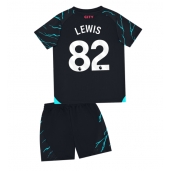 Manchester City Rico Lewis #82 Replika Tredjedrakt Barn 2023-24 Kortermet (+ bukser)