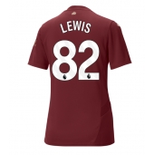 Manchester City Rico Lewis #82 Replika Tredjedrakt Dame 2024-25 Kortermet