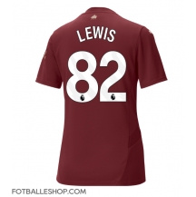 Manchester City Rico Lewis #82 Replika Tredjedrakt Dame 2024-25 Kortermet