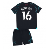 Manchester City Rodri Hernandez #16 Replika Tredjedrakt Barn 2023-24 Kortermet (+ bukser)