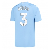 Manchester City Ruben Dias #3 Replika Hjemmedrakt 2023-24 Kortermet