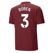 Manchester City Ruben Dias #3 Replika Tredjedrakt 2024-25 Kortermet