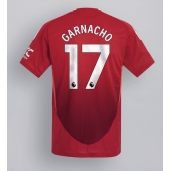 Manchester United Alejandro Garnacho #17 Replika Hjemmedrakt 2024-25 Kortermet