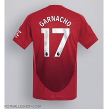 Manchester United Alejandro Garnacho #17 Replika Hjemmedrakt 2024-25 Kortermet