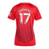 Manchester United Alejandro Garnacho #17 Replika Hjemmedrakt Dame 2024-25 Kortermet