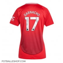 Manchester United Alejandro Garnacho #17 Replika Hjemmedrakt Dame 2024-25 Kortermet