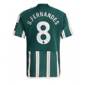 Manchester United Bruno Fernandes #8 Replika Bortedrakt 2023-24 Kortermet