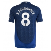 Manchester United Bruno Fernandes #8 Replika Bortedrakt 2024-25 Kortermet