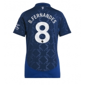 Manchester United Bruno Fernandes #8 Replika Bortedrakt Dame 2024-25 Kortermet