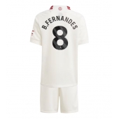 Manchester United Bruno Fernandes #8 Replika Tredjedrakt Barn 2023-24 Kortermet (+ bukser)