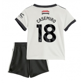 Manchester United Casemiro #18 Replika Tredjedrakt Barn 2024-25 Kortermet (+ bukser)