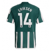 Manchester United Christian Eriksen #14 Replika Bortedrakt 2023-24 Kortermet