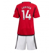 Manchester United Christian Eriksen #14 Replika Hjemmedrakt Barn 2023-24 Kortermet (+ bukser)