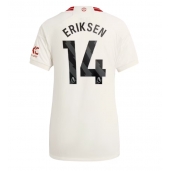 Manchester United Christian Eriksen #14 Replika Tredjedrakt Dame 2023-24 Kortermet