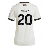 Manchester United Diogo Dalot #20 Replika Tredjedrakt Dame 2024-25 Kortermet