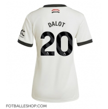 Manchester United Diogo Dalot #20 Replika Tredjedrakt Dame 2024-25 Kortermet