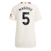 Manchester United Harry Maguire #5 Replika Tredjedrakt Dame 2023-24 Kortermet