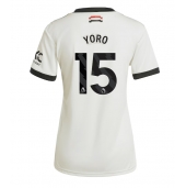 Manchester United Leny Yoro #15 Replika Tredjedrakt Dame 2024-25 Kortermet