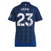 Manchester United Luke Shaw #23 Replika Bortedrakt Dame 2024-25 Kortermet