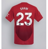 Manchester United Luke Shaw #23 Replika Hjemmedrakt 2024-25 Kortermet