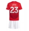 Manchester United Luke Shaw #23 Replika Hjemmedrakt Barn 2024-25 Kortermet (+ bukser)