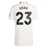 Manchester United Luke Shaw #23 Replika Tredjedrakt 2023-24 Kortermet