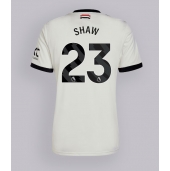 Manchester United Luke Shaw #23 Replika Tredjedrakt 2024-25 Kortermet