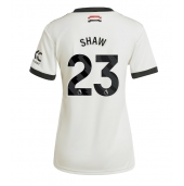 Manchester United Luke Shaw #23 Replika Tredjedrakt Dame 2024-25 Kortermet