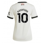 Manchester United Marcus Rashford #10 Replika Tredjedrakt Dame 2024-25 Kortermet