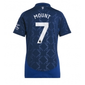 Manchester United Mason Mount #7 Replika Bortedrakt Dame 2024-25 Kortermet