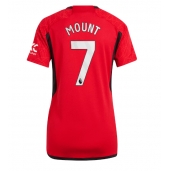 Manchester United Mason Mount #7 Replika Hjemmedrakt Dame 2023-24 Kortermet