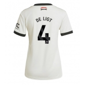 Manchester United Matthijs de Ligt #4 Replika Tredjedrakt Dame 2024-25 Kortermet