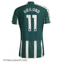 Manchester United Rasmus Hojlund #11 Replika Bortedrakt 2023-24 Kortermet