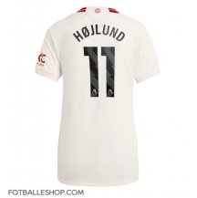 Manchester United Rasmus Hojlund #11 Replika Tredjedrakt Dame 2023-24 Kortermet