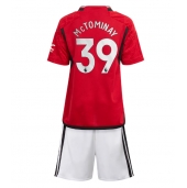 Manchester United Scott McTominay #39 Replika Hjemmedrakt Barn 2023-24 Kortermet (+ bukser)