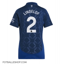 Manchester United Victor Lindelof #2 Replika Bortedrakt Dame 2024-25 Kortermet