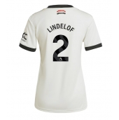 Manchester United Victor Lindelof #2 Replika Tredjedrakt Dame 2024-25 Kortermet