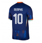 Nederland Memphis Depay #10 Replika Bortedrakt EM 2024 Kortermet