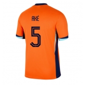 Nederland Nathan Ake #5 Replika Hjemmedrakt EM 2024 Kortermet