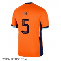 Nederland Nathan Ake #5 Replika Hjemmedrakt EM 2024 Kortermet