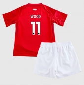 Nottingham Forest Chris Wood #11 Replika Hjemmedrakt Barn 2024-25 Kortermet (+ bukser)