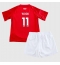 Nottingham Forest Chris Wood #11 Replika Hjemmedrakt Barn 2024-25 Kortermet (+ bukser)